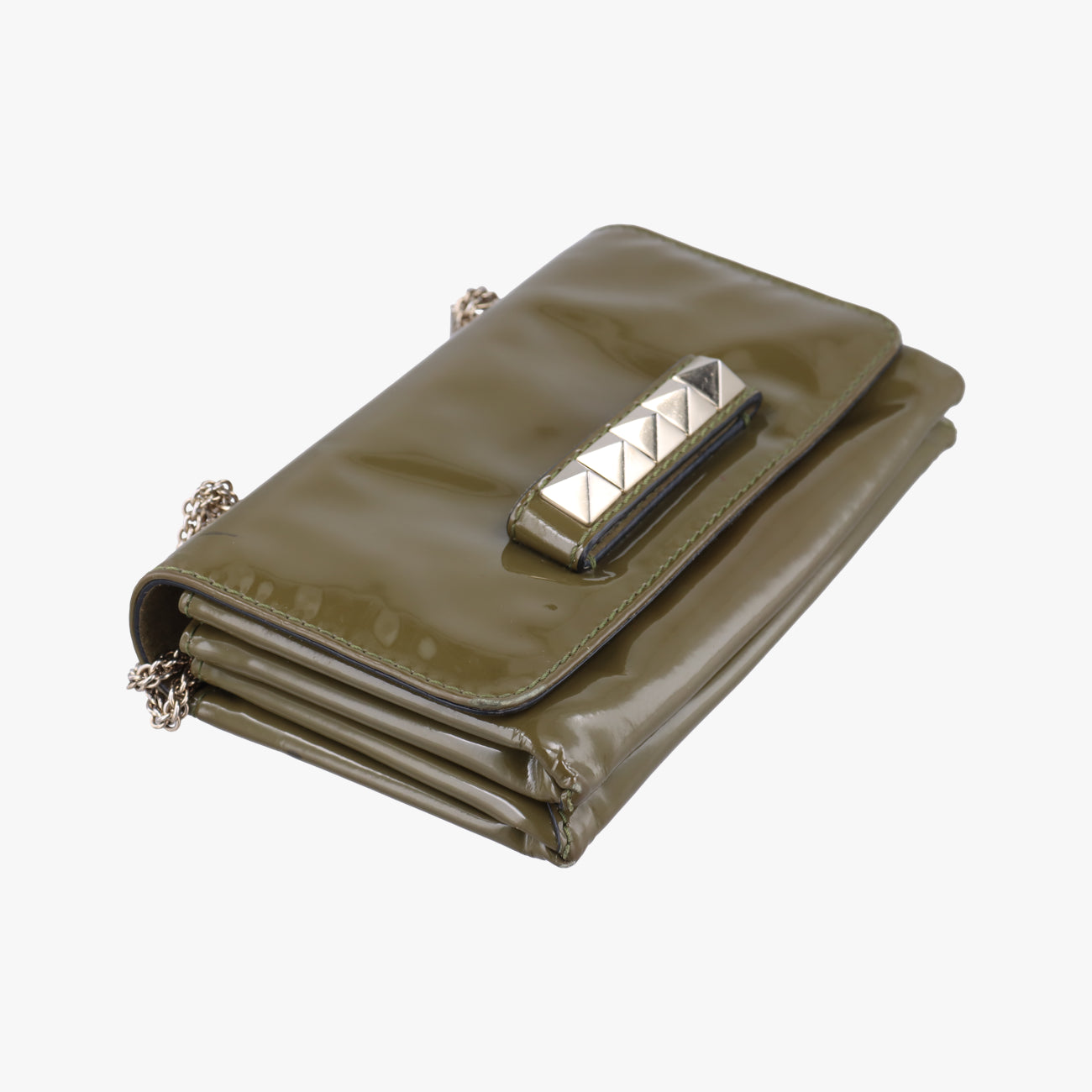 Rockstud Va Va Voom Green Patent BS-B975VNE1ロックスタッズ ヴァ ヴァ ヴーム グリーン パテント BS-B975VNE1