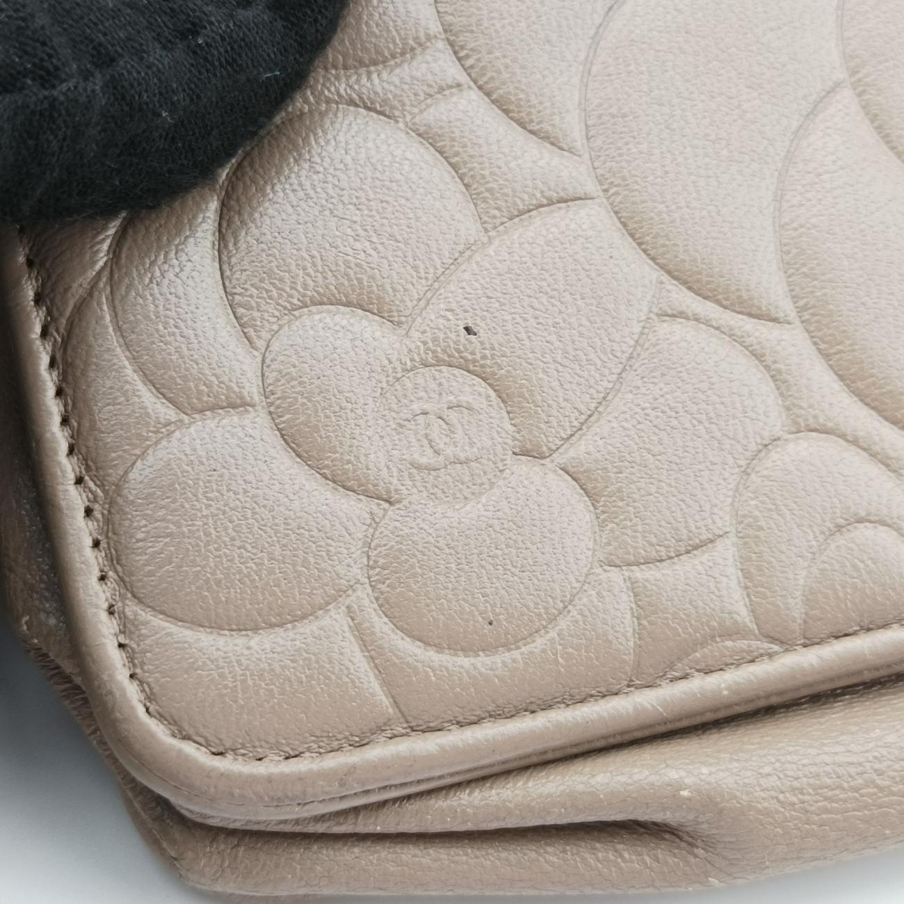 camellia Brown lambskin A47421 17360816カメリア ブラウン ラムスキン A47421 17360816