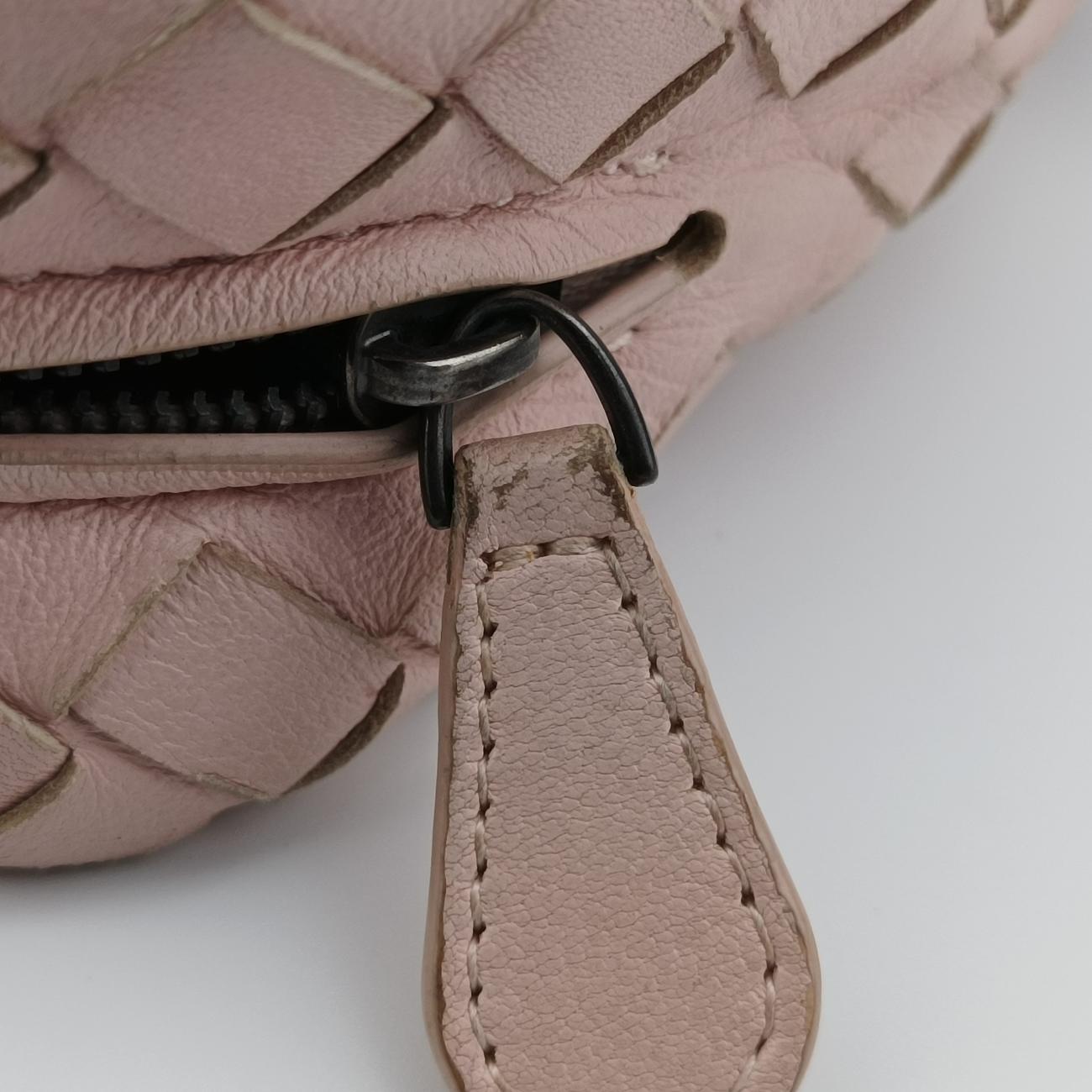 Intreccaito Olimpia Pink lambskin B05479957Iイントレチャート オリンピア ピンク ラムスキン B05479957I
