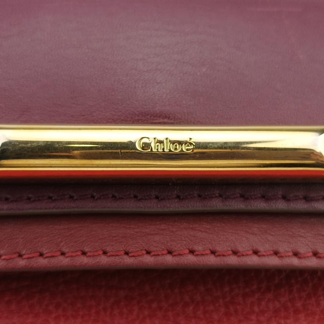 CLARE Burgundy×Red Leather 021457-65-9クレーア ワインレッド×レッド レザー 021457-65-9