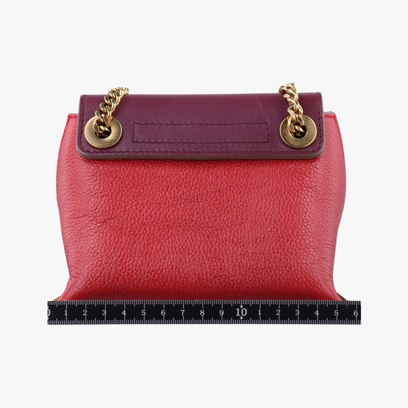 CLARE Burgundy×Red Leather 021457-65-9クレーア ワインレッド×レッド レザー 021457-65-9