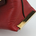 CLARE Burgundy×Red Leather 021457-65-9クレーア ワインレッド×レッド レザー 021457-65-9
