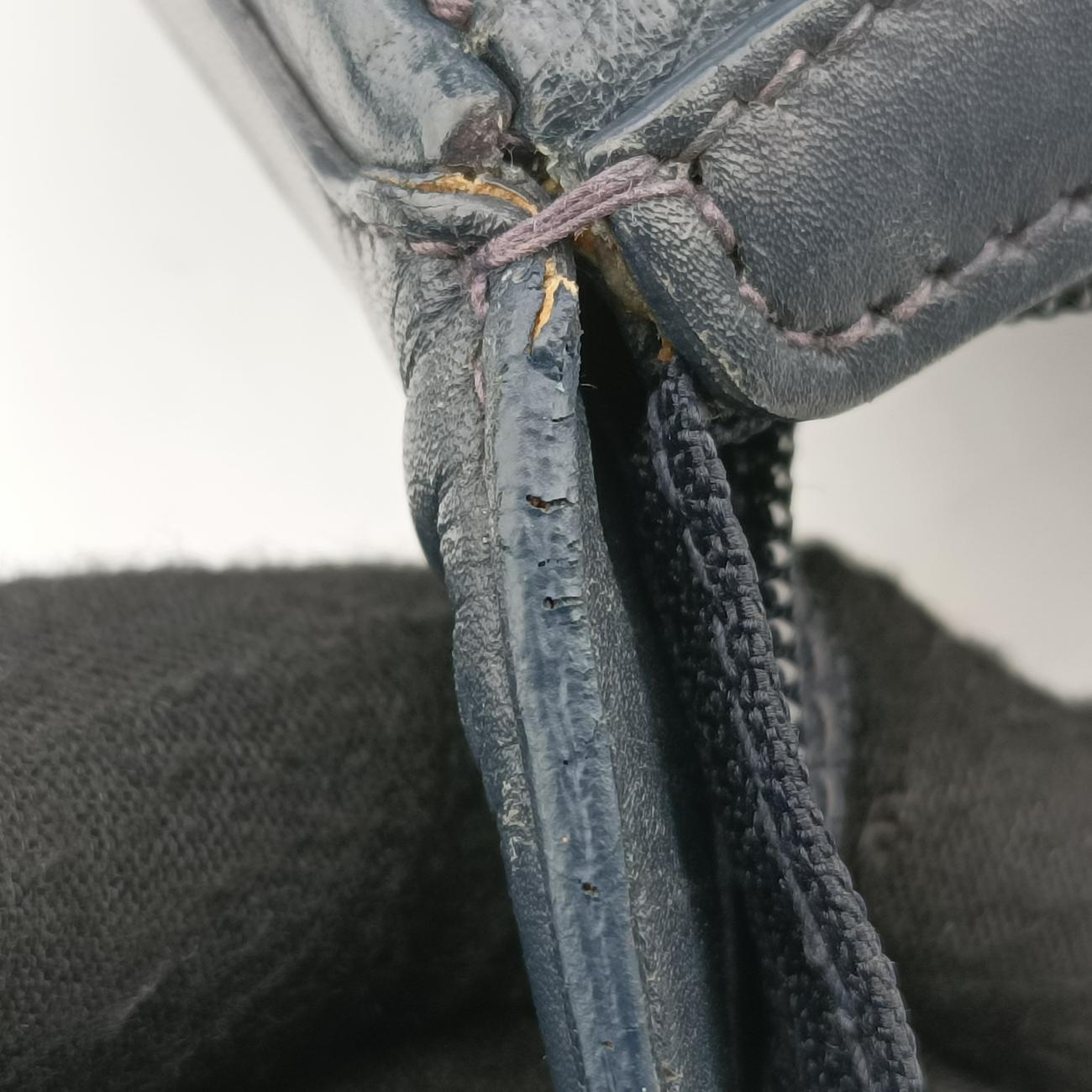 Hobo Navy Leather 001-06 ホーボー ネイビー レザー 001-06