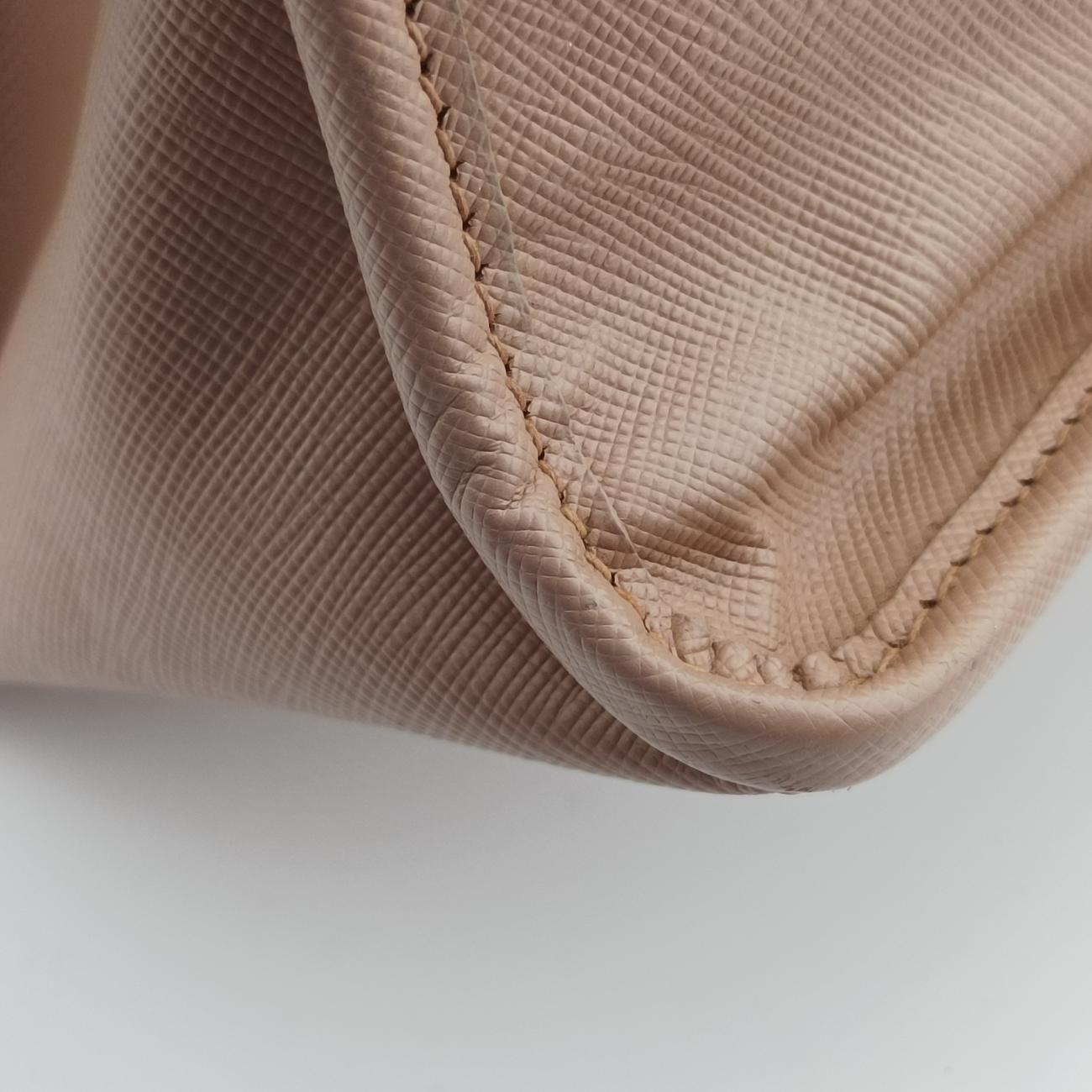 Lux Frame Top Pink SAFFIANO Leather 7/9Lux Leather Frame Top ピンク サフィアーノレザー 7/9