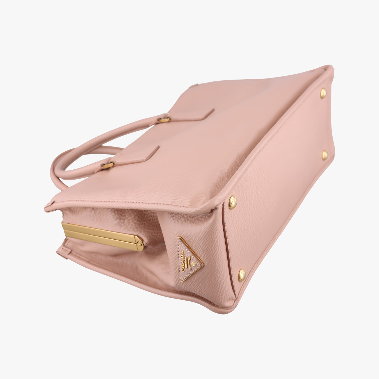 Lux Frame Top Pink SAFFIANO Leather 7/9Lux Leather Frame Top ピンク サフィアーノレザー 7/9