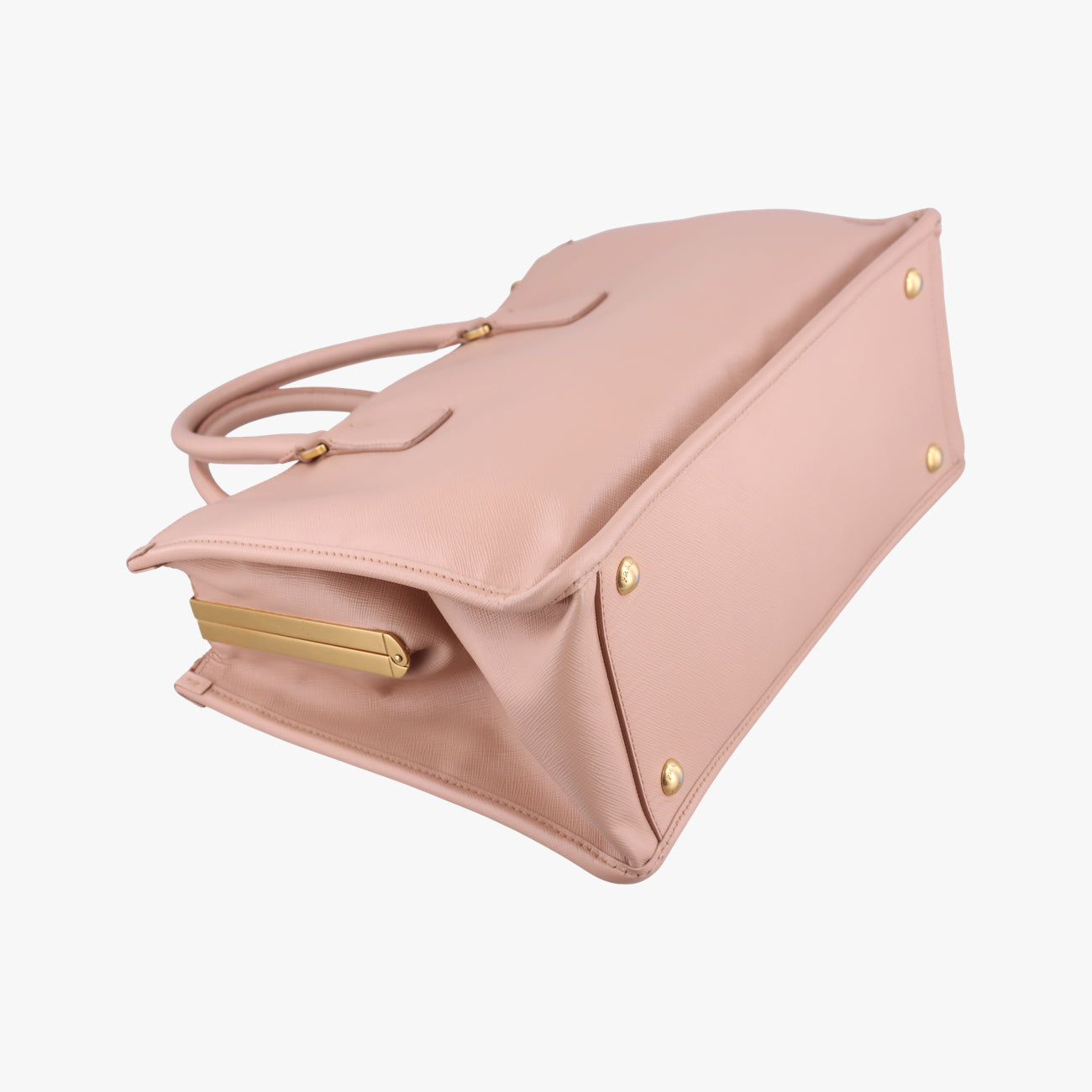 Lux Frame Top Pink SAFFIANO Leather 7/9Lux Leather Frame Top ピンク サフィアーノレザー 7/9