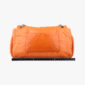 Nappa Bomber Sound Chain Flap Orange lambskin 25ナッパボマー サウンドチェーン フラップ オレンジ ラムスキン 25
