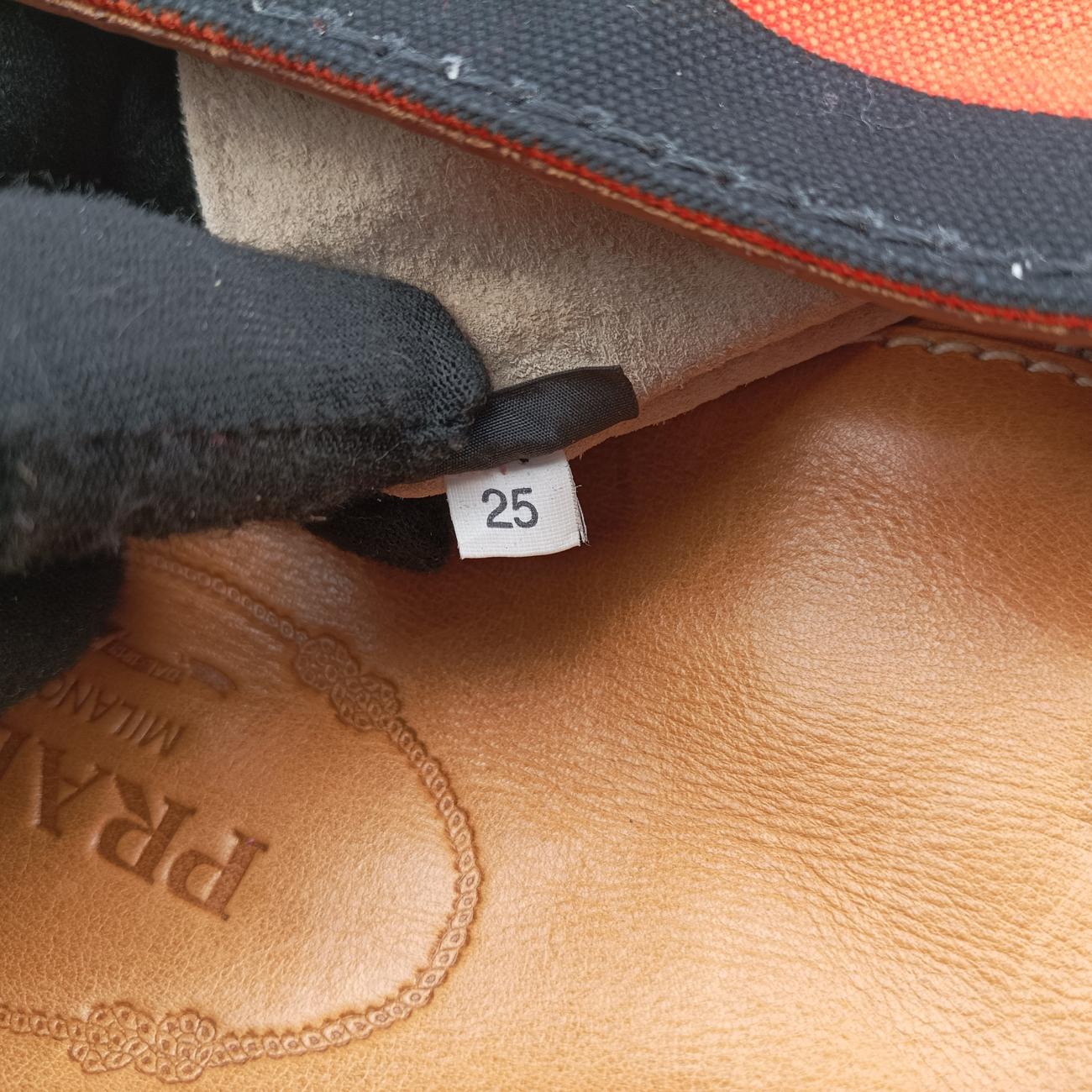 Kanapa Orange x Black x Beige Canvas BT0785 25カナパ オレンジ×ブラック×ベージュ キャンパス BT0785 25
