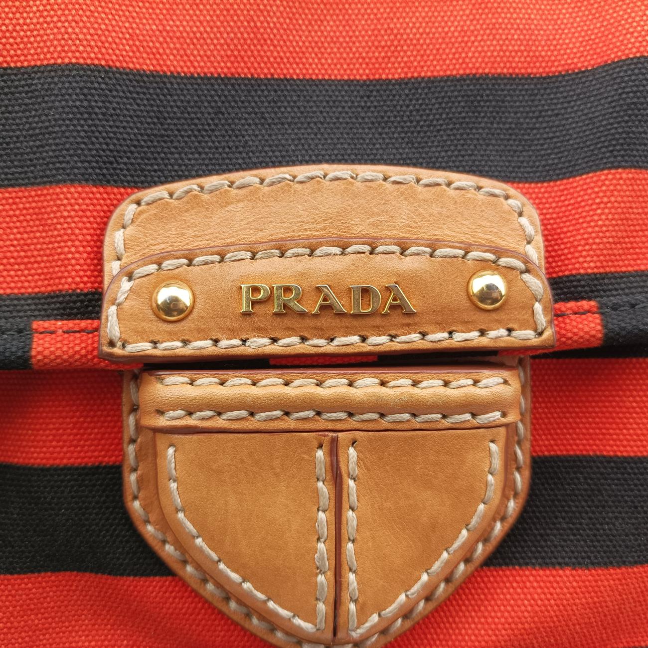 Kanapa Orange x Black x Beige Canvas BT0785 25カナパ オレンジ×ブラック×ベージュ キャンパス BT0785 25