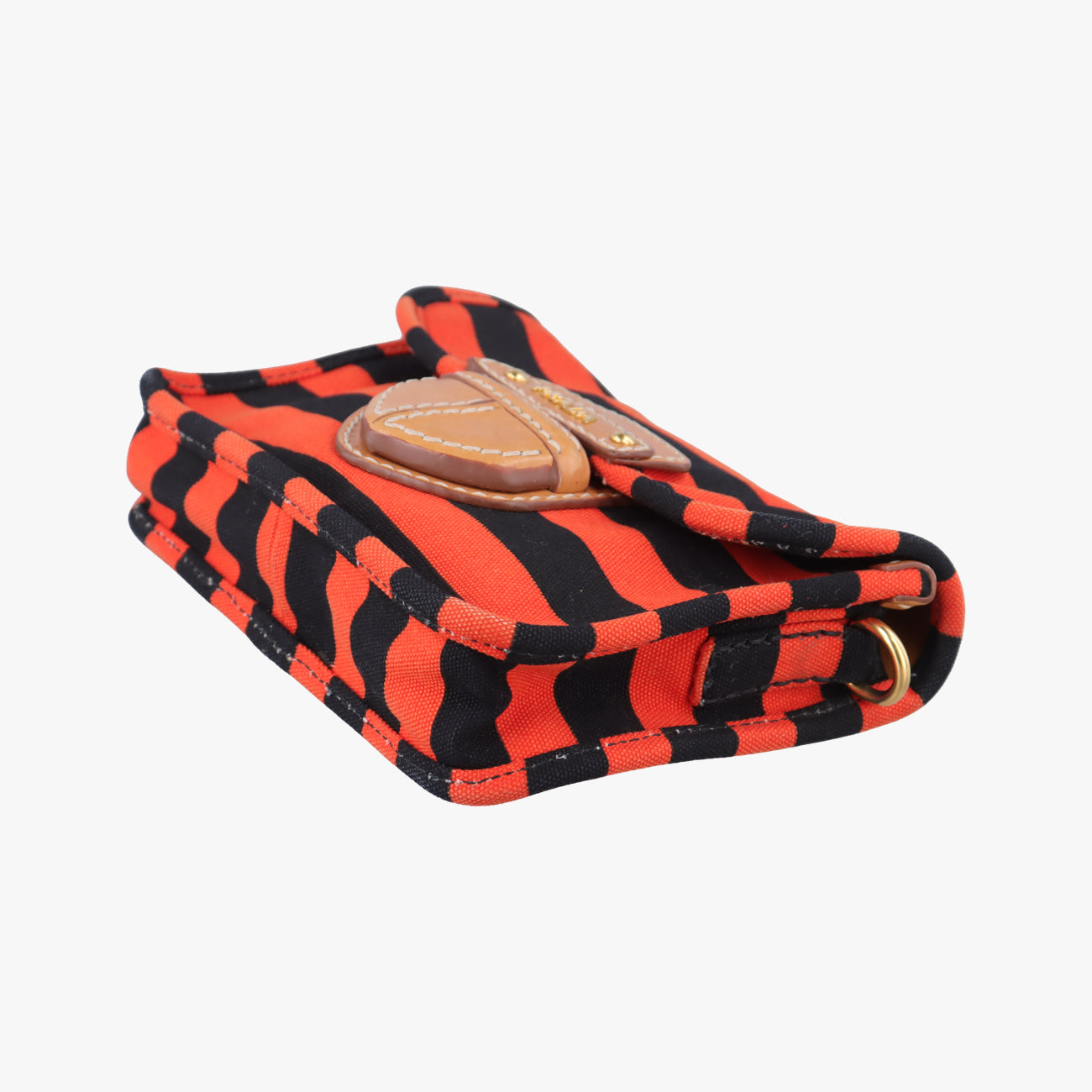 Kanapa Orange x Black x Beige Canvas BT0785 25カナパ オレンジ×ブラック×ベージュ キャンパス BT0785 25