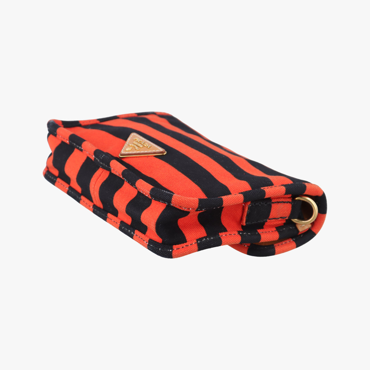 Kanapa Orange x Black x Beige Canvas BT0785 25カナパ オレンジ×ブラック×ベージュ キャンパス BT0785 25