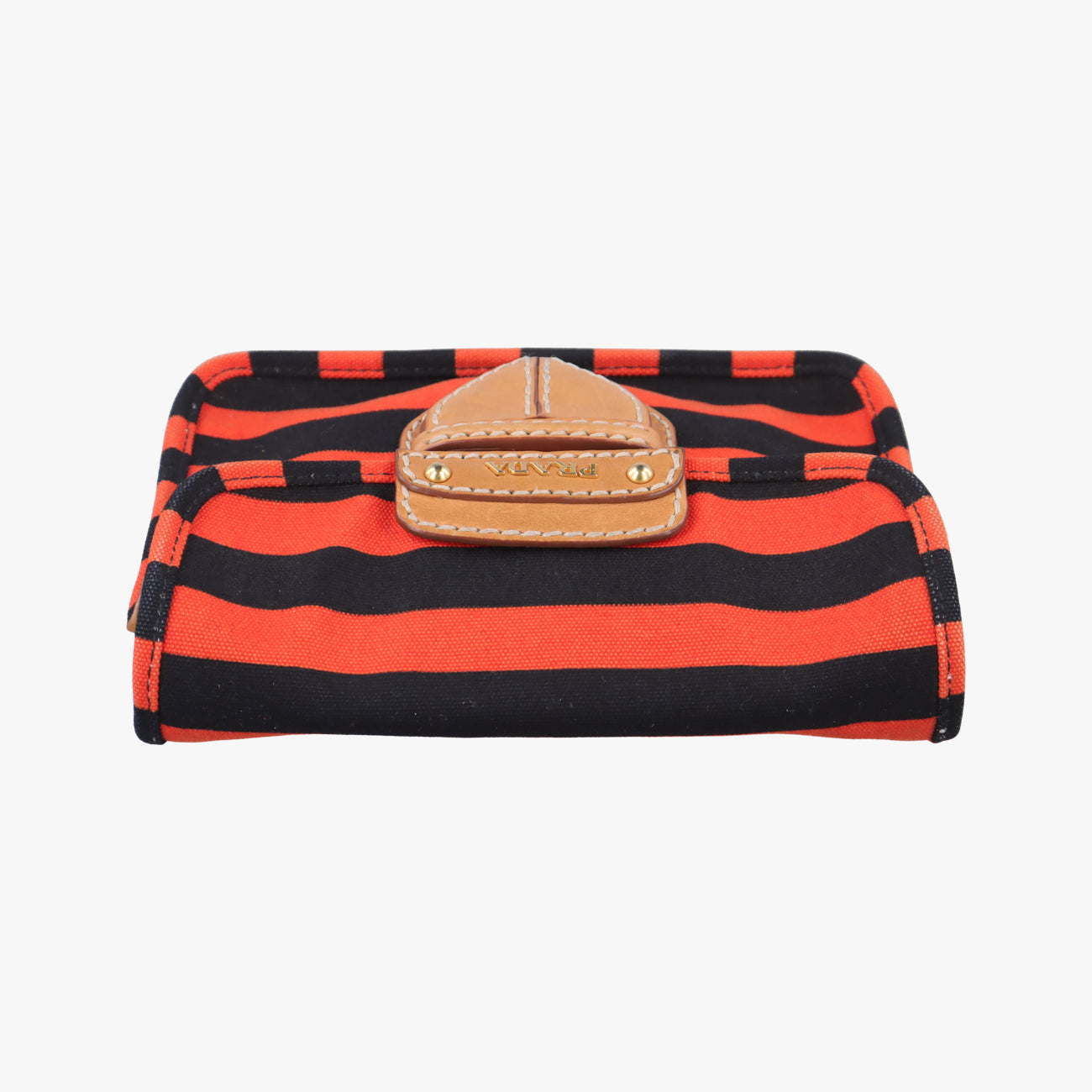 Kanapa Orange x Black x Beige Canvas BT0785 25カナパ オレンジ×ブラック×ベージュ キャンパス BT0785 25