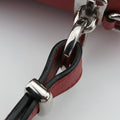 Electra Studded Red Leather x Saffiano leather 1BD120 25エレクトラ スタッズ レッド レザー×サフィアーノレザー 1BD120 25
