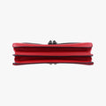 Electra Studded Red Leather x Saffiano leather 1BD120 25エレクトラ スタッズ レッド レザー×サフィアーノレザー 1BD120 25