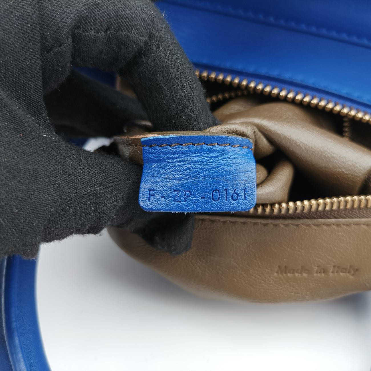 Luggage Mini Shopper Blue Leather F-ZP-0161ラゲージミニショッパー ブルー レザー F-ZP-0161