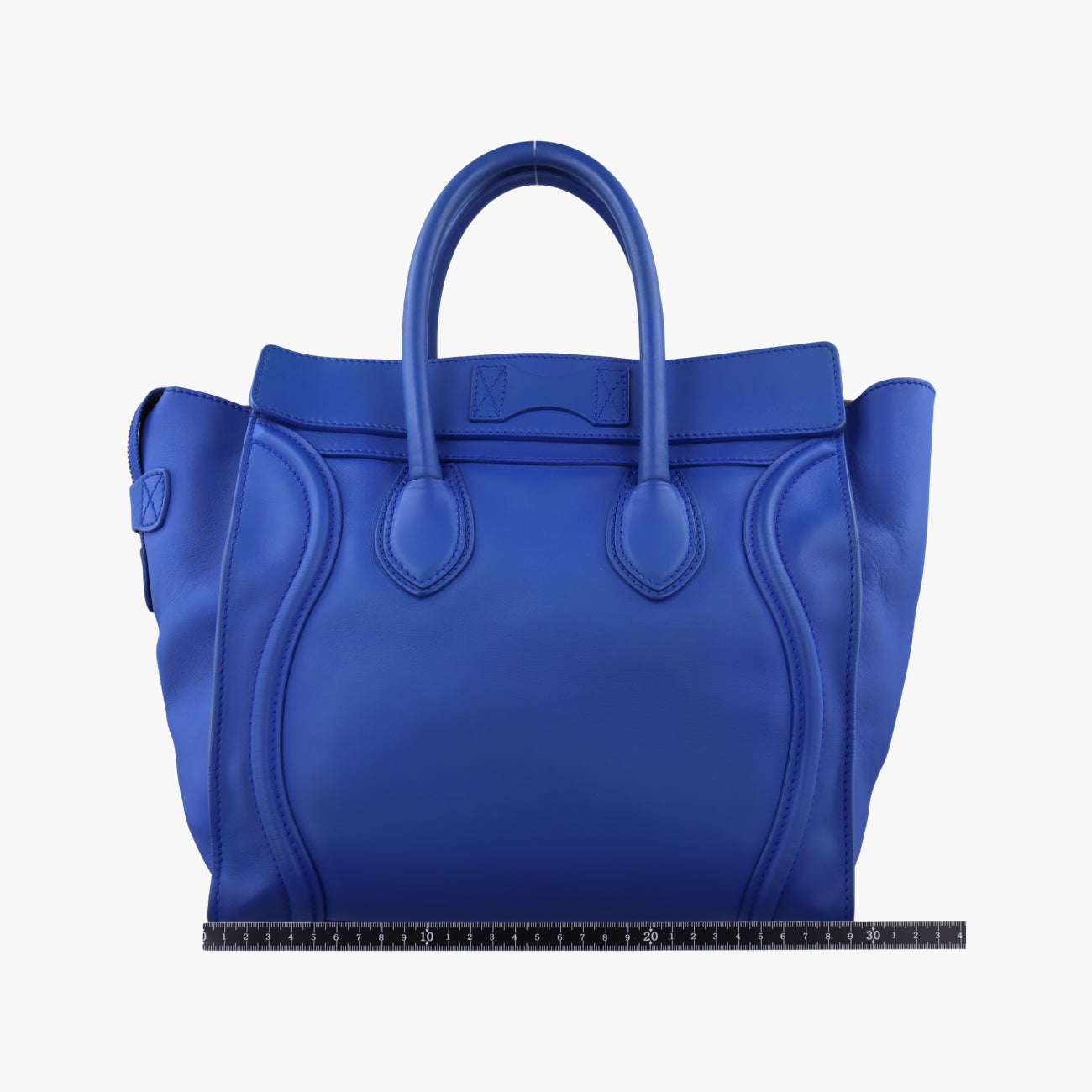 Luggage Mini Shopper Blue Leather F-ZP-0161ラゲージミニショッパー ブルー レザー F-ZP-0161