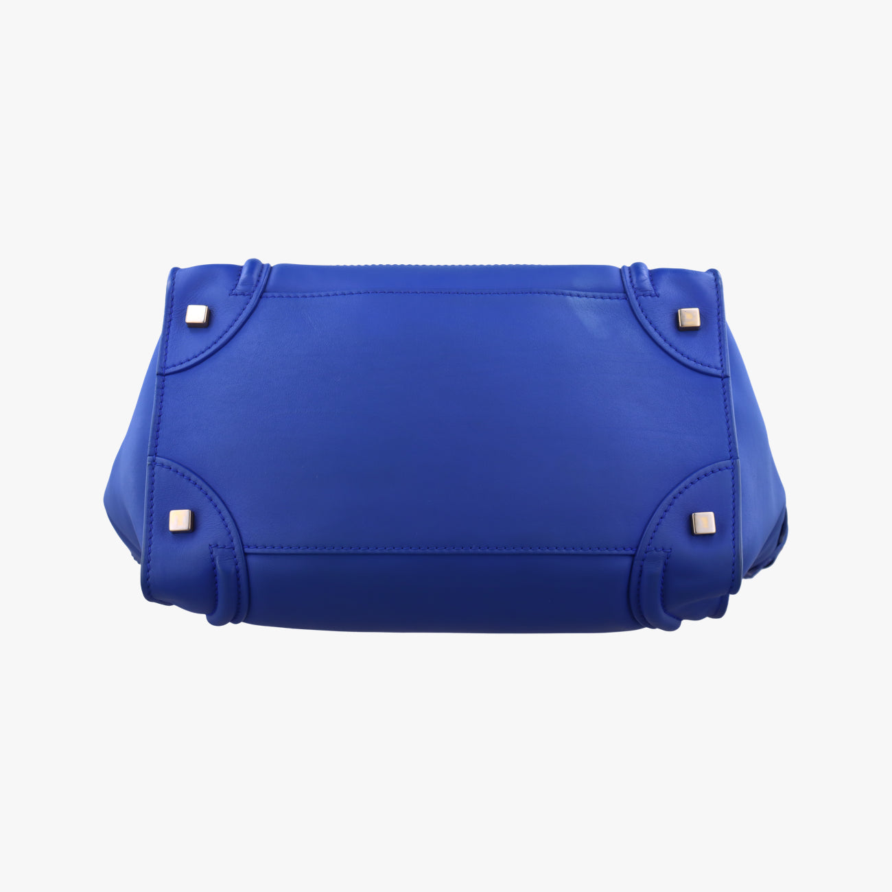Luggage Mini Shopper Blue Leather F-ZP-0161ラゲージミニショッパー ブルー レザー F-ZP-0161