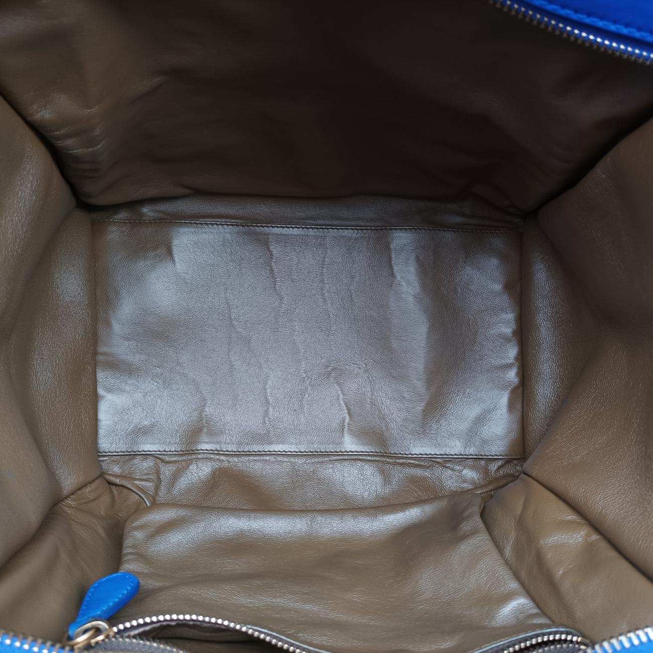 Luggage Mini Shopper Blue Leather F-ZP-0161ラゲージミニショッパー ブルー レザー F-ZP-0161