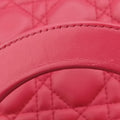 Lady Dior Red lambskin 16-BO-0173レディディオール レッド ラムスキン 16-BO-0173