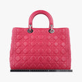 Lady Dior Red lambskin 16-BO-0173レディディオール レッド ラムスキン 16-BO-0173