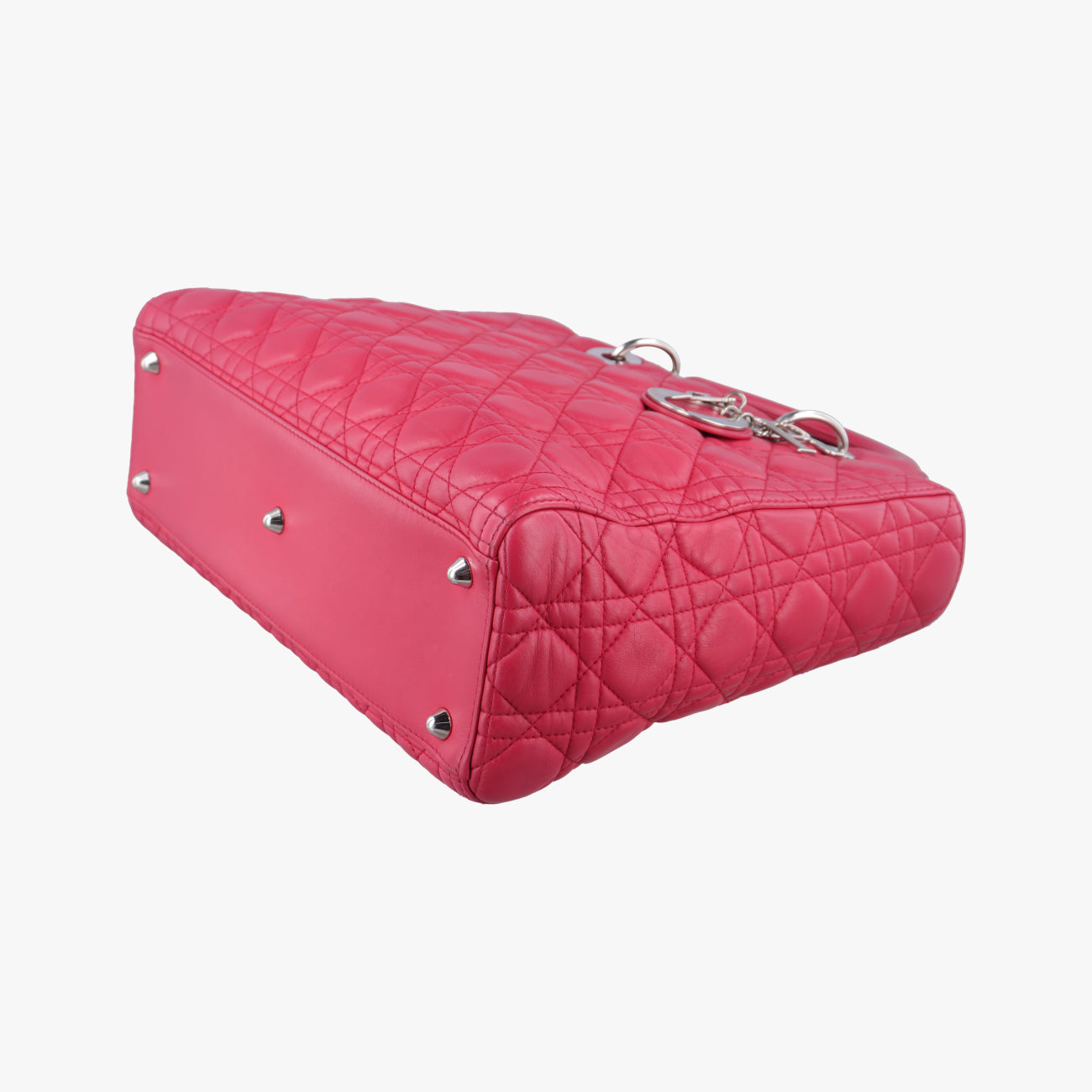 Lady Dior Red lambskin 16-BO-0173レディディオール レッド ラムスキン 16-BO-0173