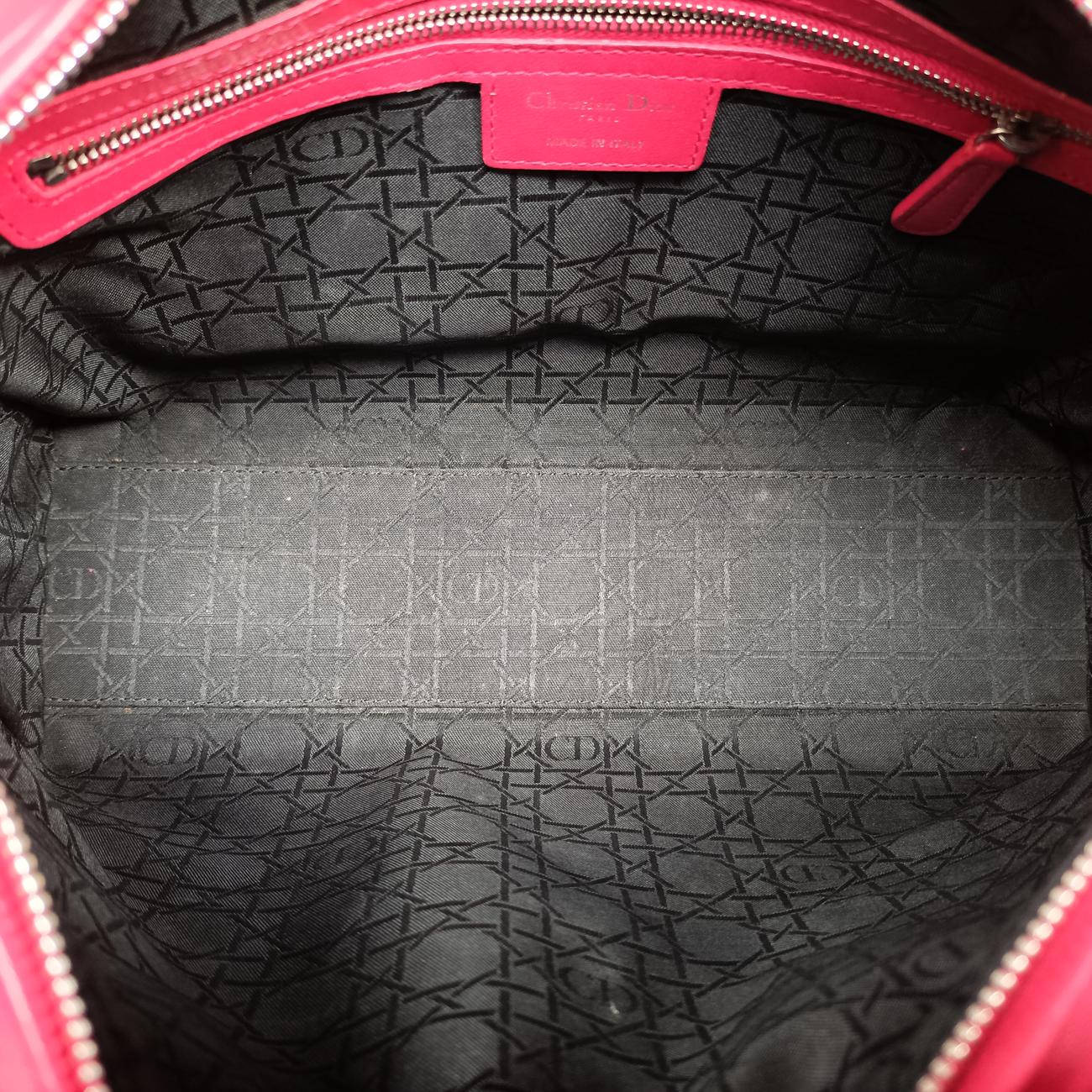 Lady Dior Red lambskin 16-BO-0173レディディオール レッド ラムスキン 16-BO-0173