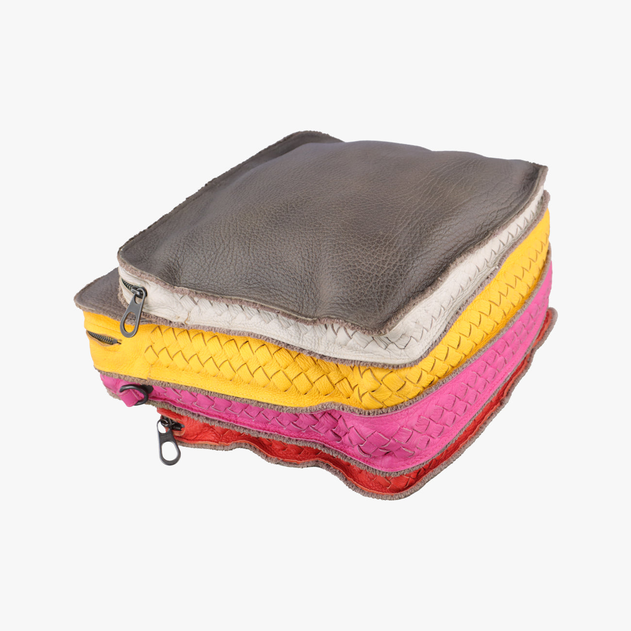 Intrecciato Multicolour Lambskin B00084843Cイントレチャート マルチカラー ラムスキン B00084843C