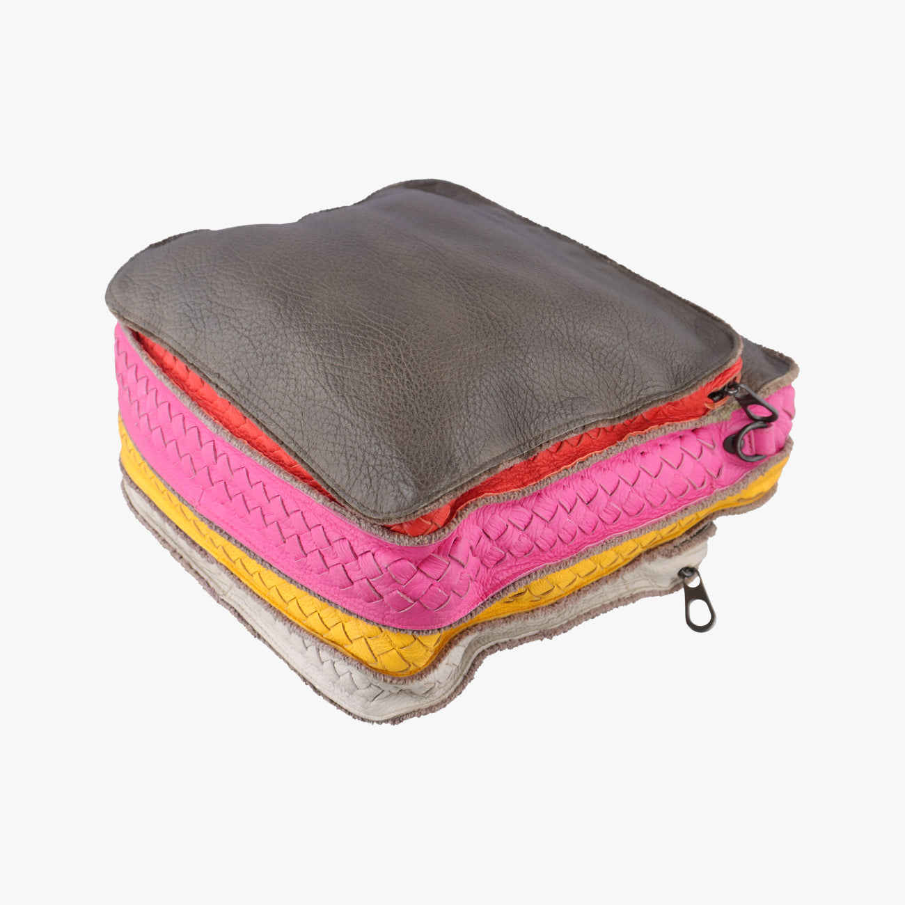 Intrecciato Multicolour Lambskin B00084843Cイントレチャート マルチカラー ラムスキン B00084843C