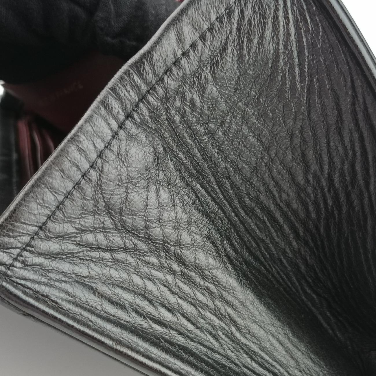 Matelasse 25 Push Lock Chain Black lambskin A03570 4974933マトラッセ25 プッシュロック チェーン ブラック ラムスキン A03570 4974933