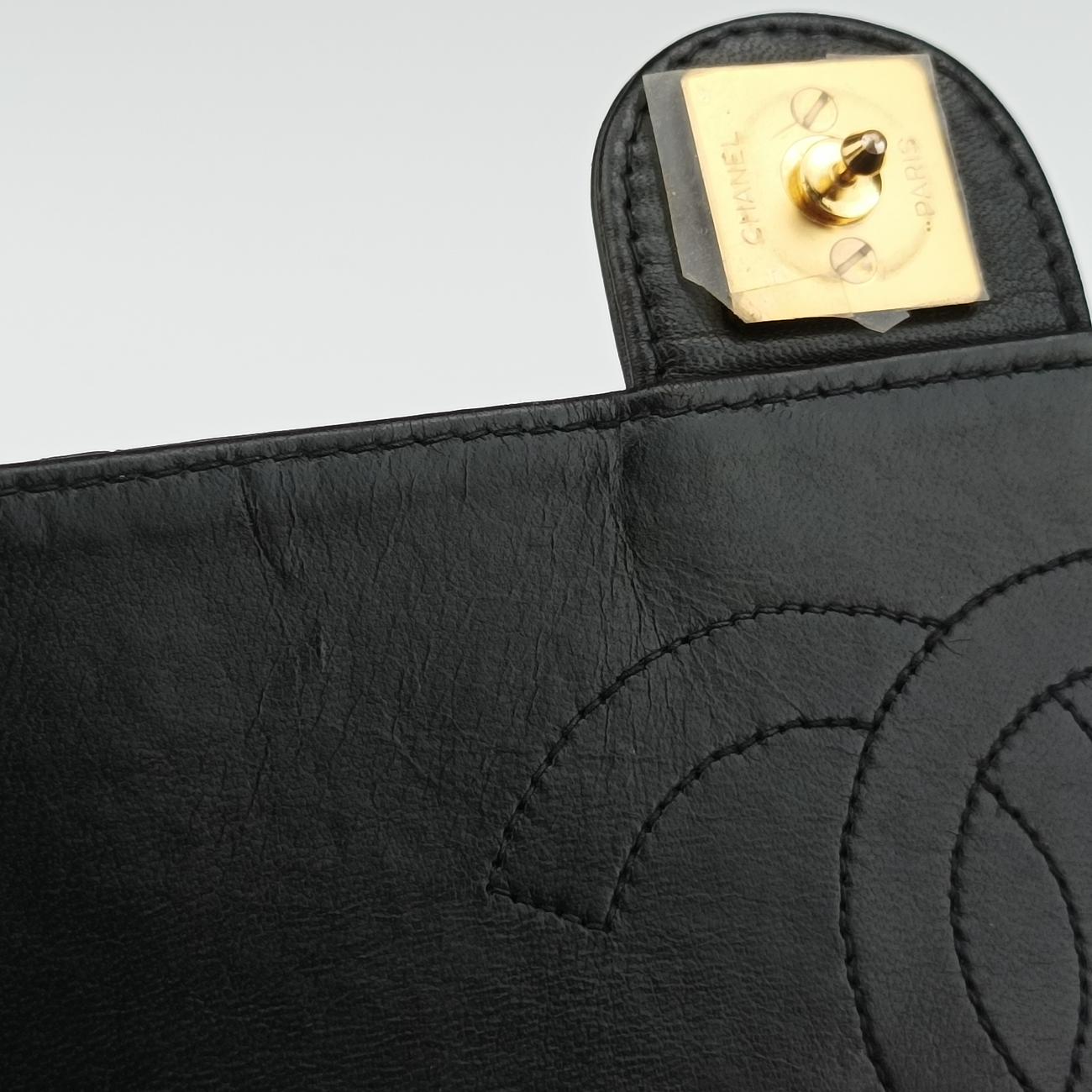 Matelasse 25 Push Lock Chain Black lambskin A03570 4974933マトラッセ25 プッシュロック チェーン ブラック ラムスキン A03570 4974933