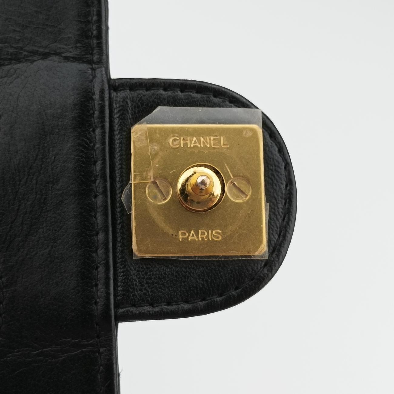 Matelasse 25 Push Lock Chain Black lambskin A03570 4974933マトラッセ25 プッシュロック チェーン ブラック ラムスキン A03570 4974933