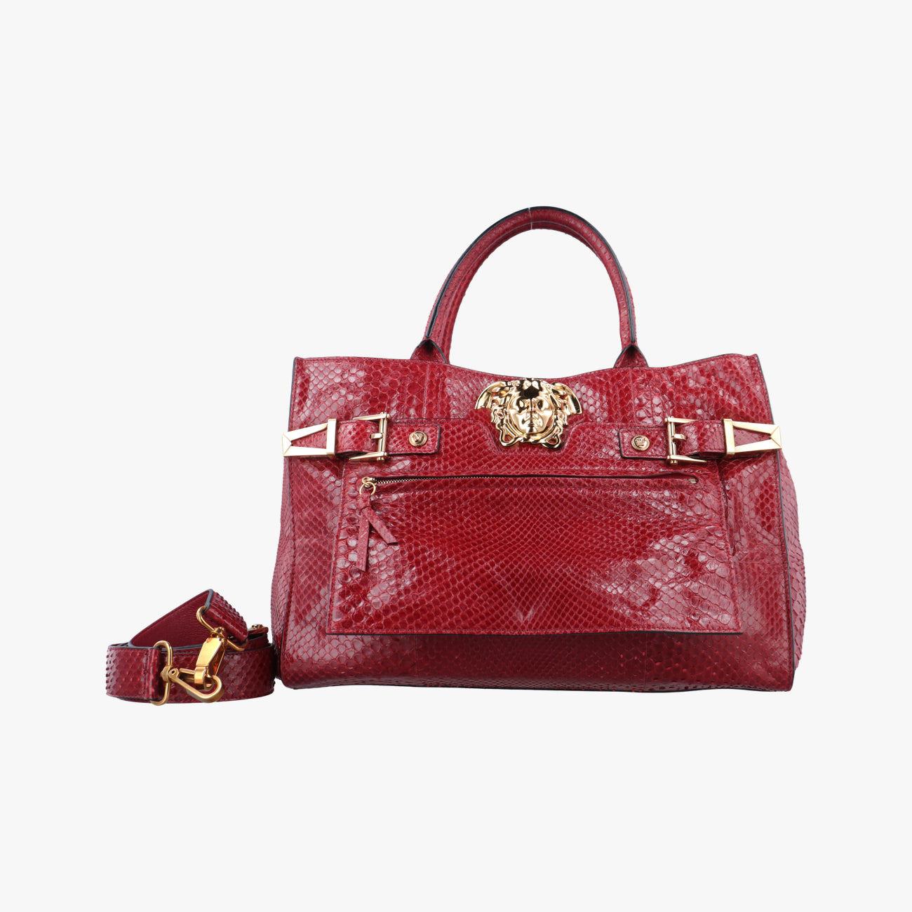 Medusa PalazzoRedSnakeskinCLG012 657 115 412メデューサ パラッツォレッドスネークスキンCLG012 657 115 412