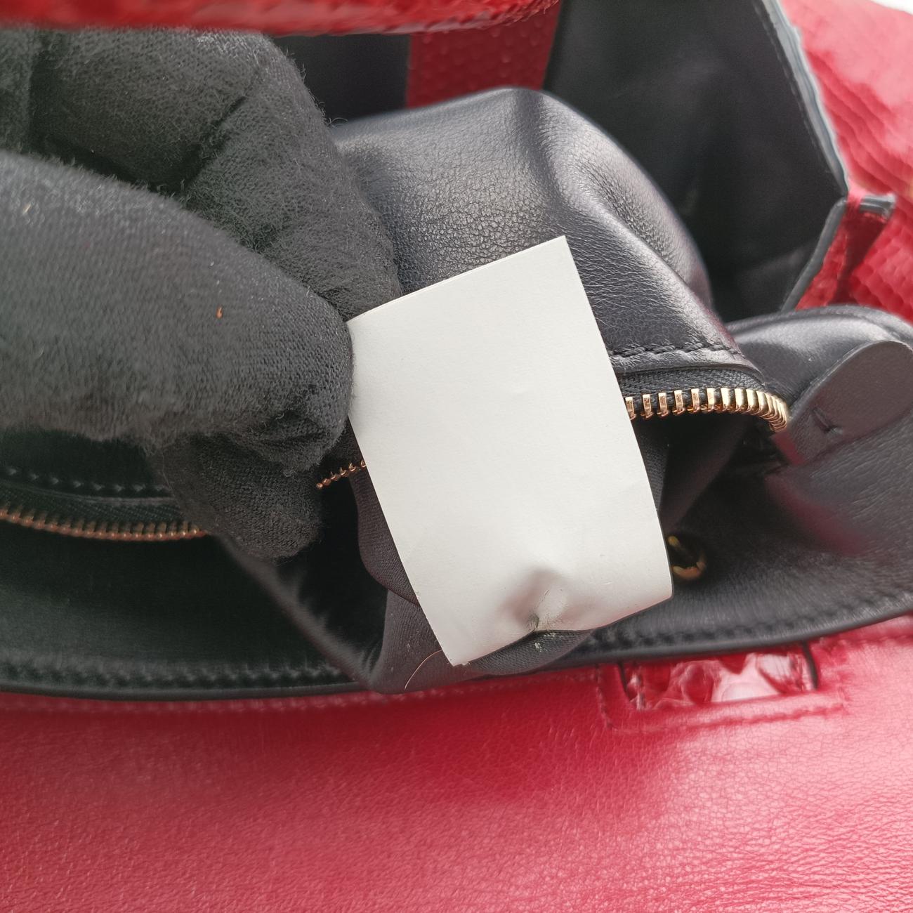 Medusa PalazzoRedSnakeskinCLG012 657 115 412メデューサ パラッツォレッドスネークスキンCLG012 657 115 412