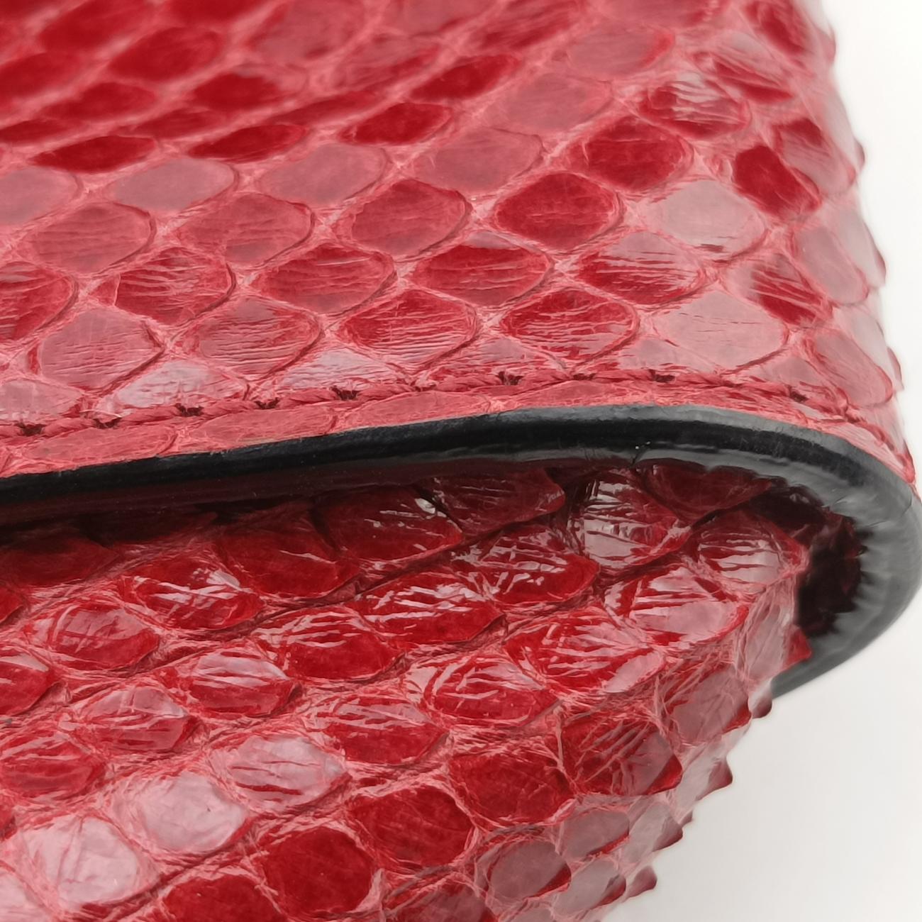 Medusa PalazzoRedSnakeskinCLG012 657 115 412メデューサ パラッツォレッドスネークスキンCLG012 657 115 412