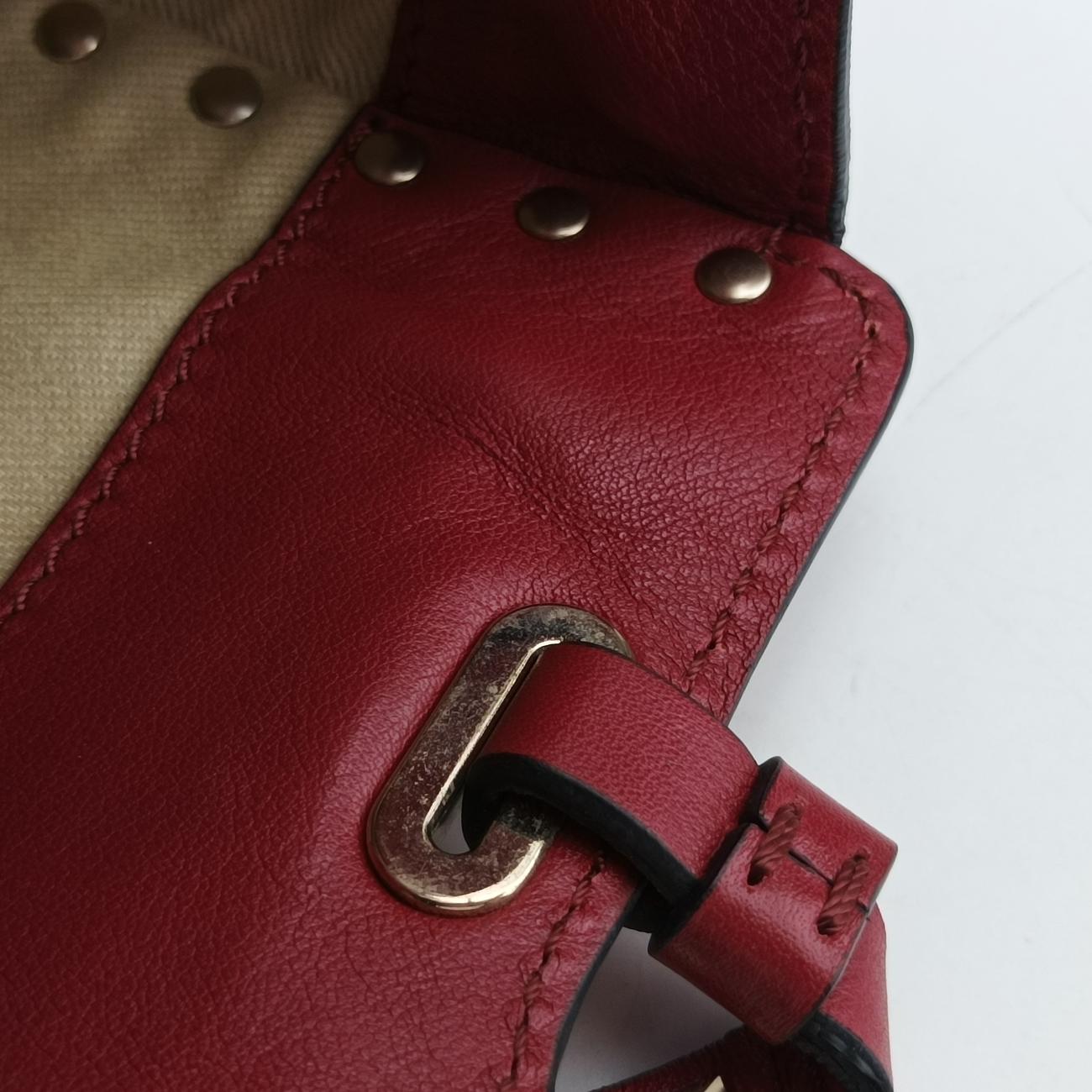Rockstud Red Leather BL-I037BOL2ロックスタッズ レッド レザー BL-I037BOL2