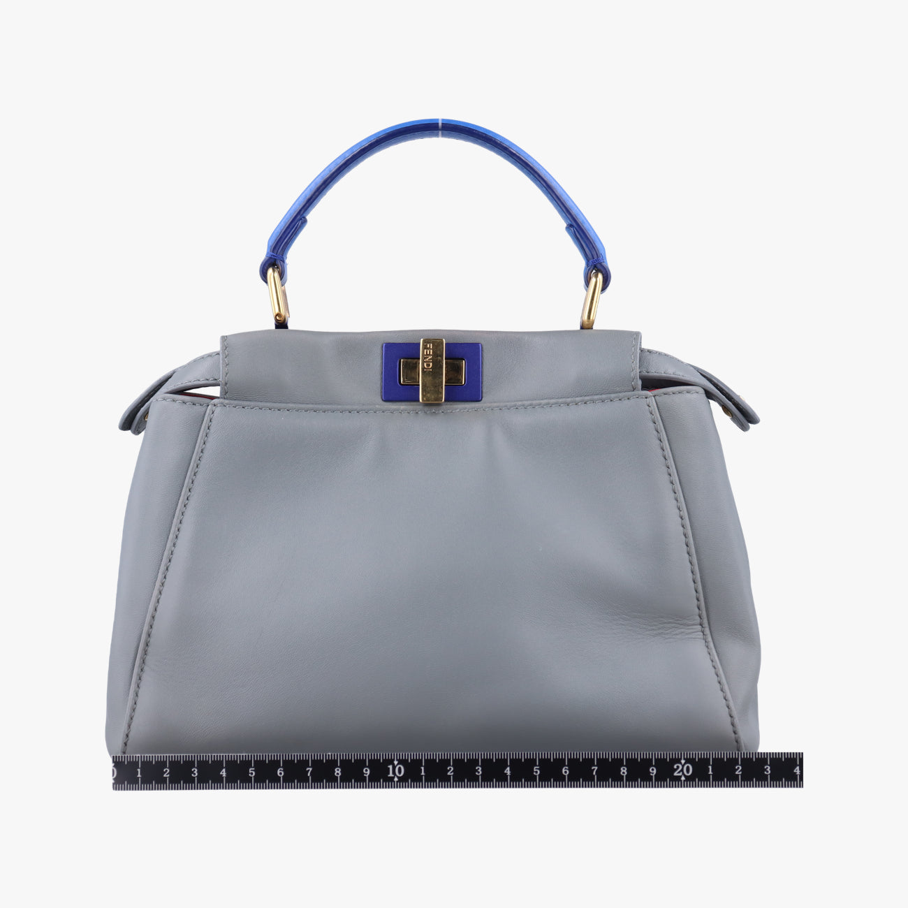 PEEKABOO Blue×Gray Leather 8BN244 8BN244-1CA-158-9290ピーカブー ミニ ブルー×グレー レザー 8BN244 8BN244-1CA-158-9290