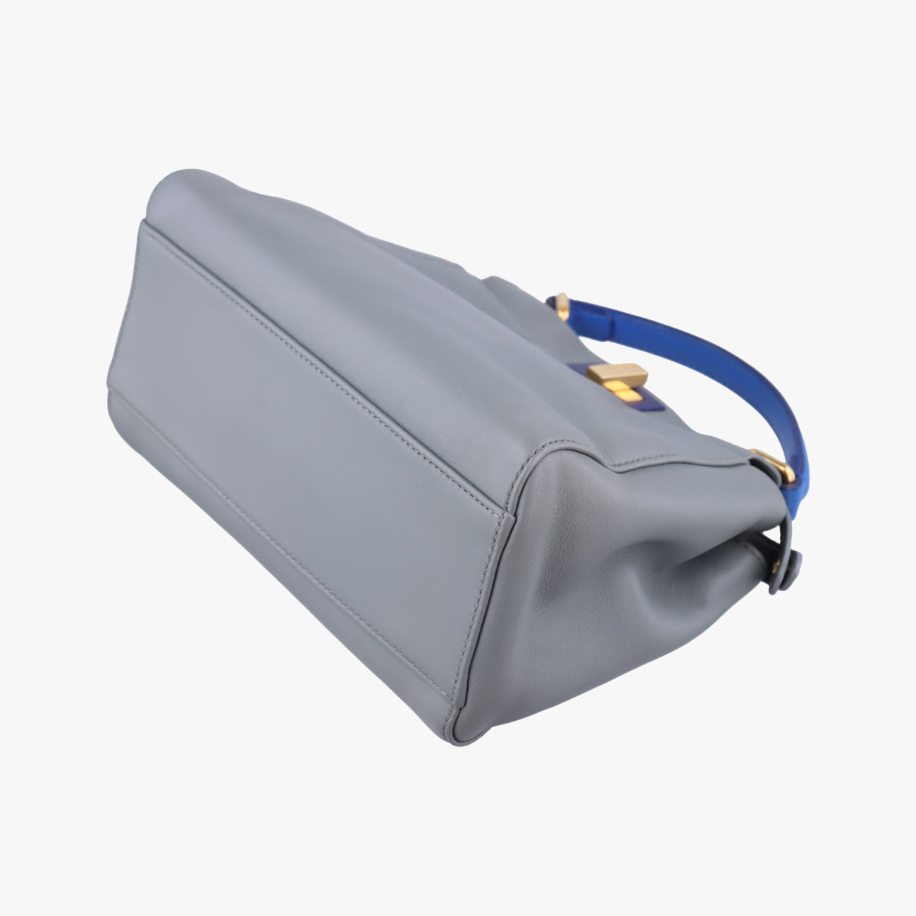 PEEKABOO Blue×Gray Leather 8BN244 8BN244-1CA-158-9290ピーカブー ミニ ブルー×グレー レザー 8BN244 8BN244-1CA-158-9290