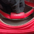 Lady Dior Red lambskin 17-BO-1101レディディオール レッド ラムスキン 17-BO-1101