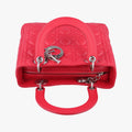 Lady Dior Red lambskin 17-BO-1101レディディオール レッド ラムスキン 17-BO-1101