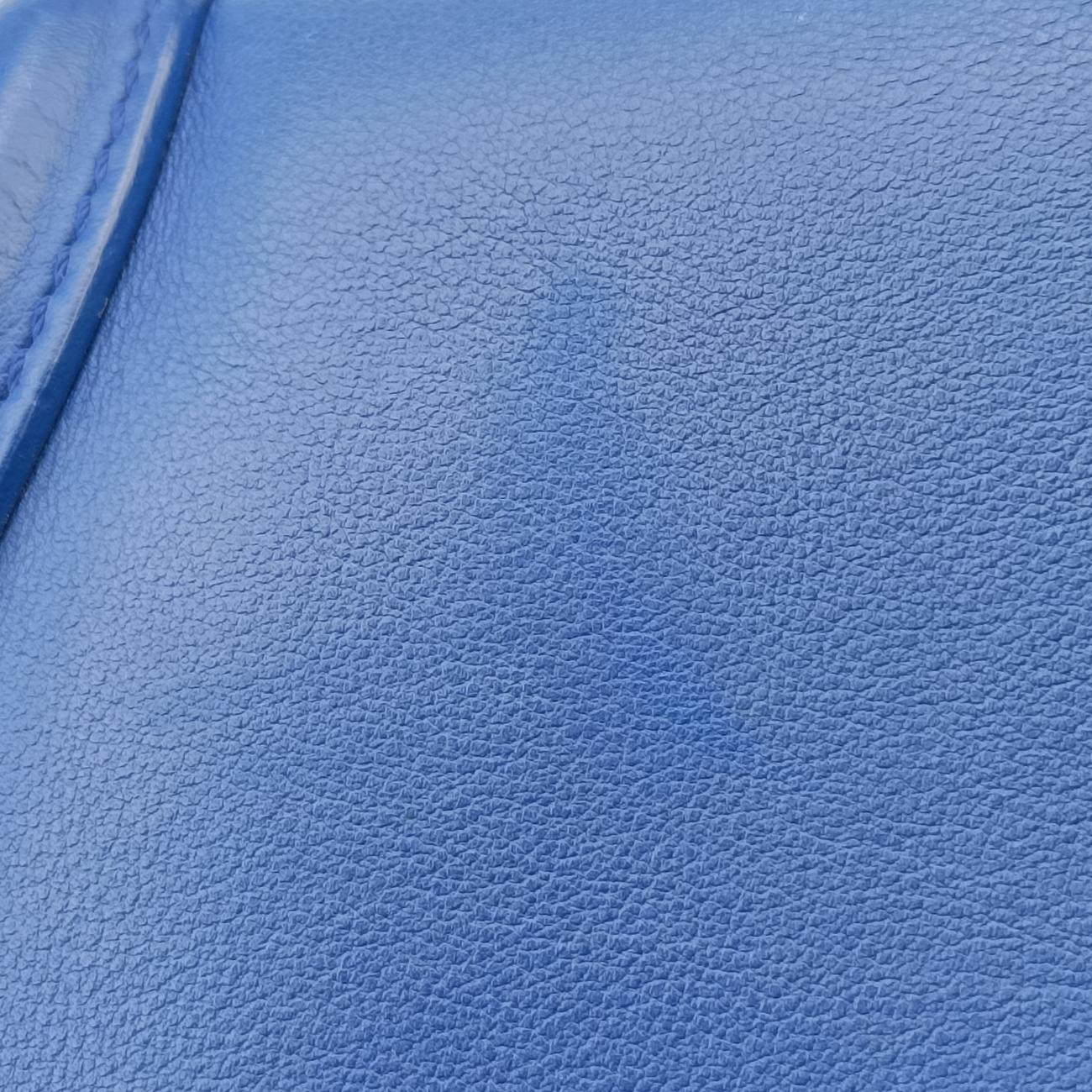 Luggage Mini Shopper Blue Leather F-AT-0162 F-CU-0152ラゲージミニショッパー ブルー レザー F-AT-0162 F-CU-0152