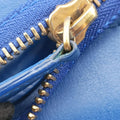 Luggage Mini Shopper Blue Leather F-AT-0162 F-CU-0152ラゲージミニショッパー ブルー レザー F-AT-0162 F-CU-0152