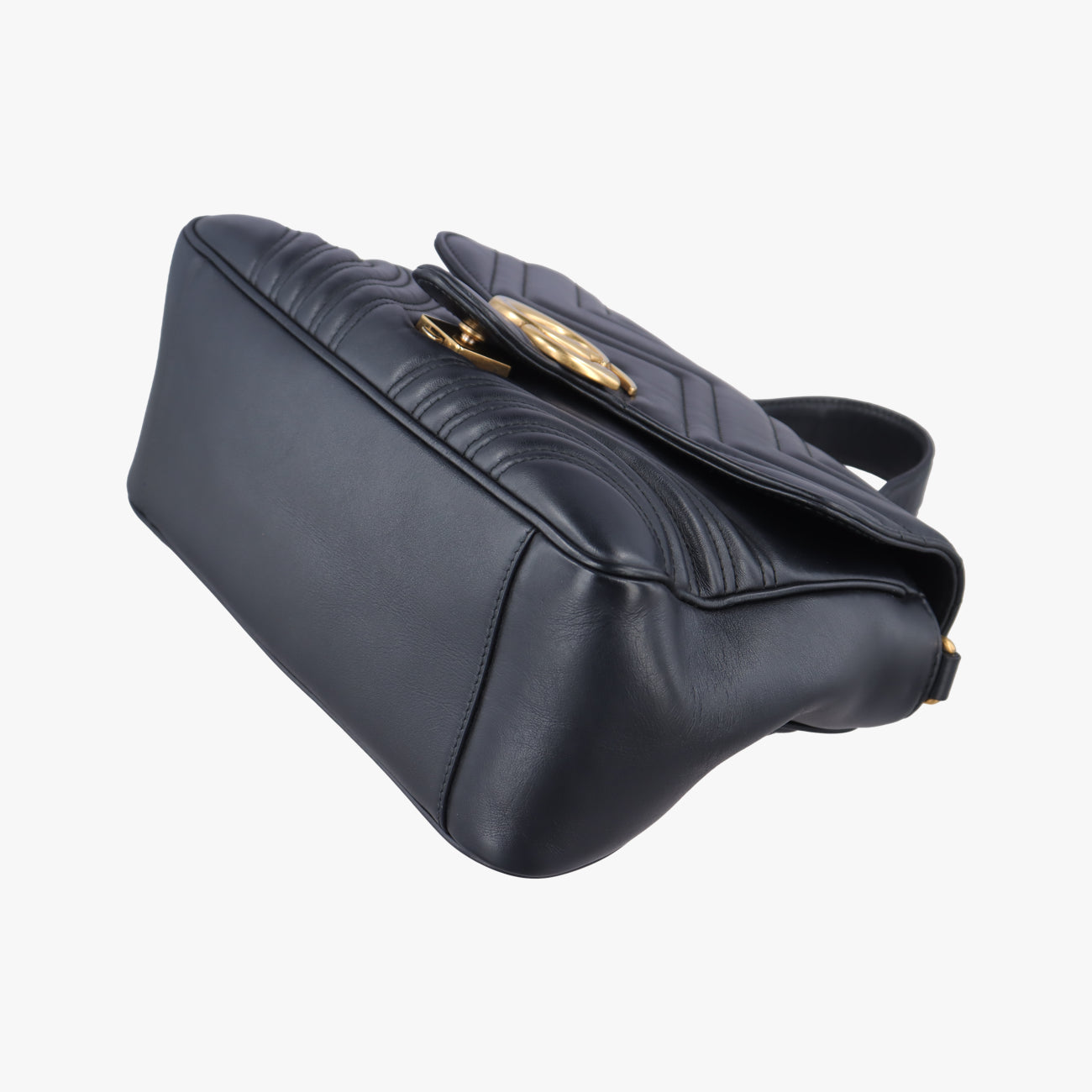 GG Marmont Black Leather 498110 E024924813GGマーモント ブラック レザー 498110 E024924813