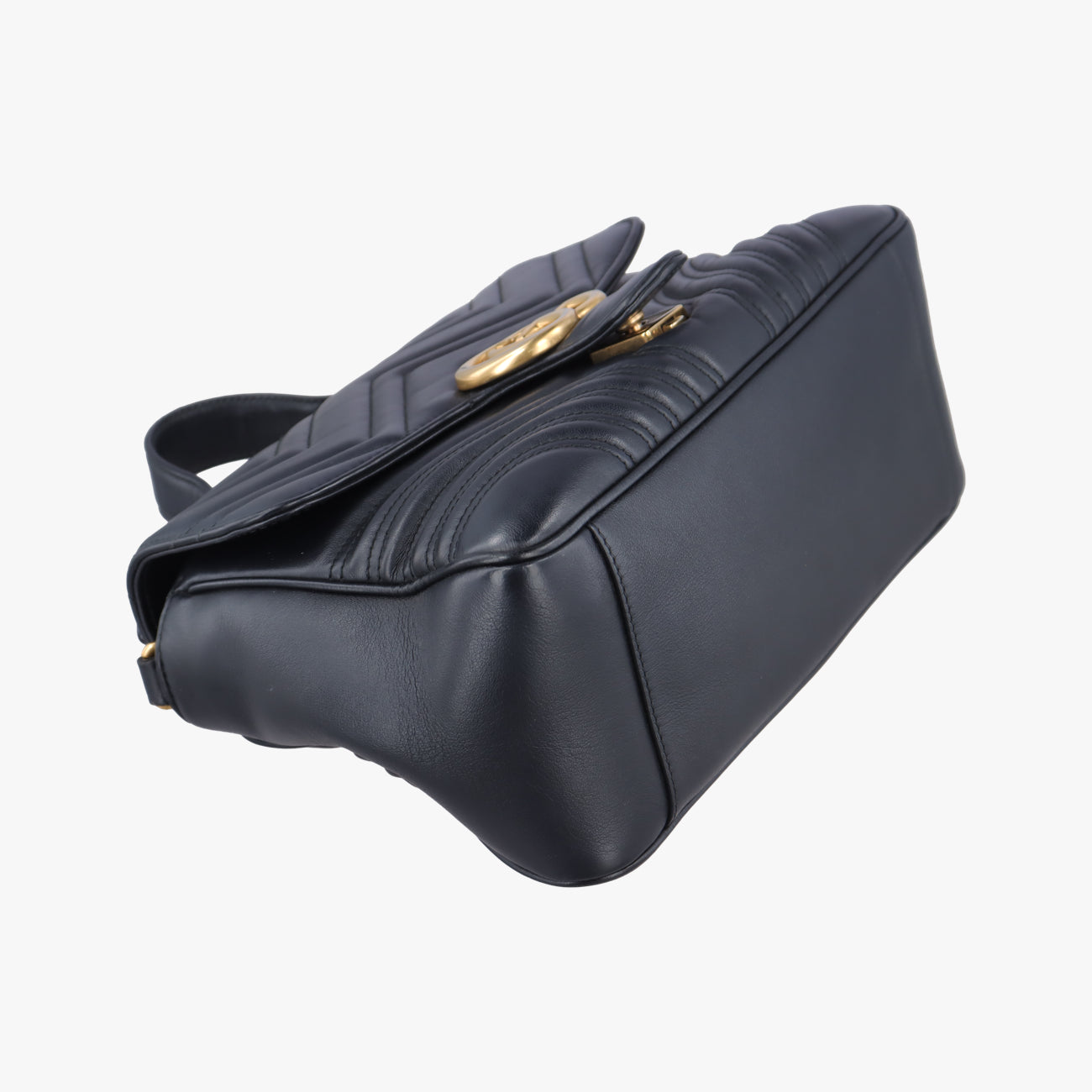 GG Marmont Black Leather 498110 E024924813GGマーモント ブラック レザー 498110 E024924813