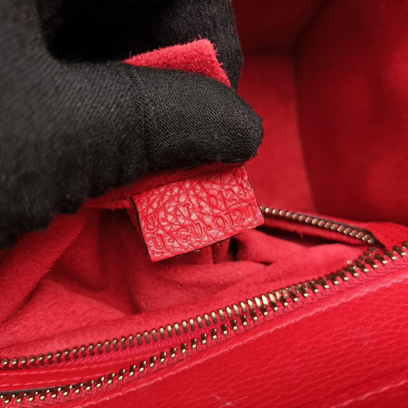 Luggage Micro shopper Red Leather U-AT-0124 U-CU-0124ラゲージマイクロショッパー レッド レザー U-AT-0124 U-CU-0124