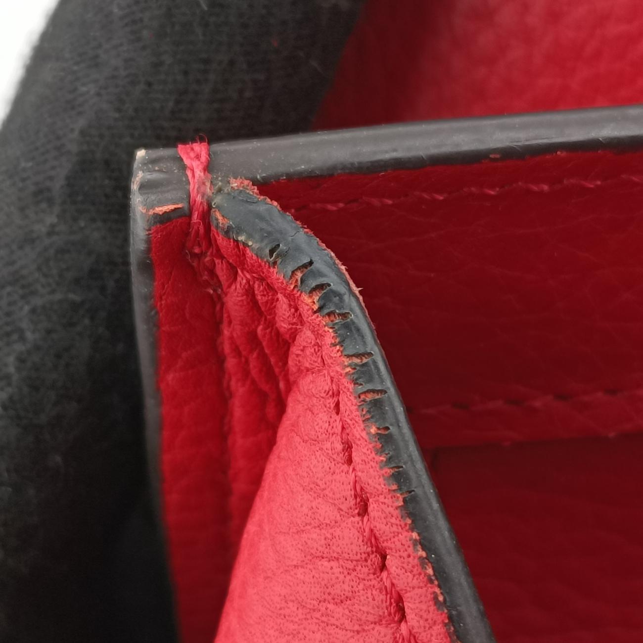 Luggage Micro shopper Red Leather U-AT-0124 U-CU-0124ラゲージマイクロショッパー レッド レザー U-AT-0124 U-CU-0124