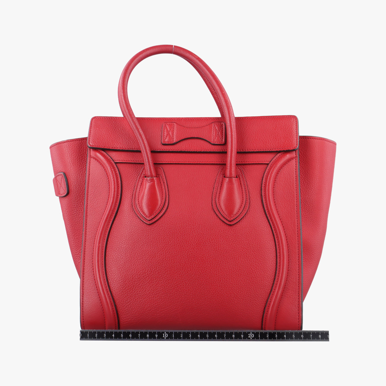 Luggage Micro shopper Red Leather U-AT-0124 U-CU-0124ラゲージマイクロショッパー レッド レザー U-AT-0124 U-CU-0124