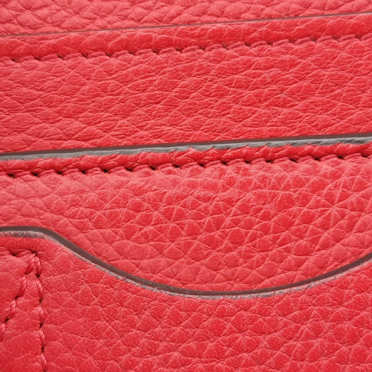 Luggage Micro shopper Red Leather U-AT-0124 U-CU-0124ラゲージマイクロショッパー レッド レザー U-AT-0124 U-CU-0124