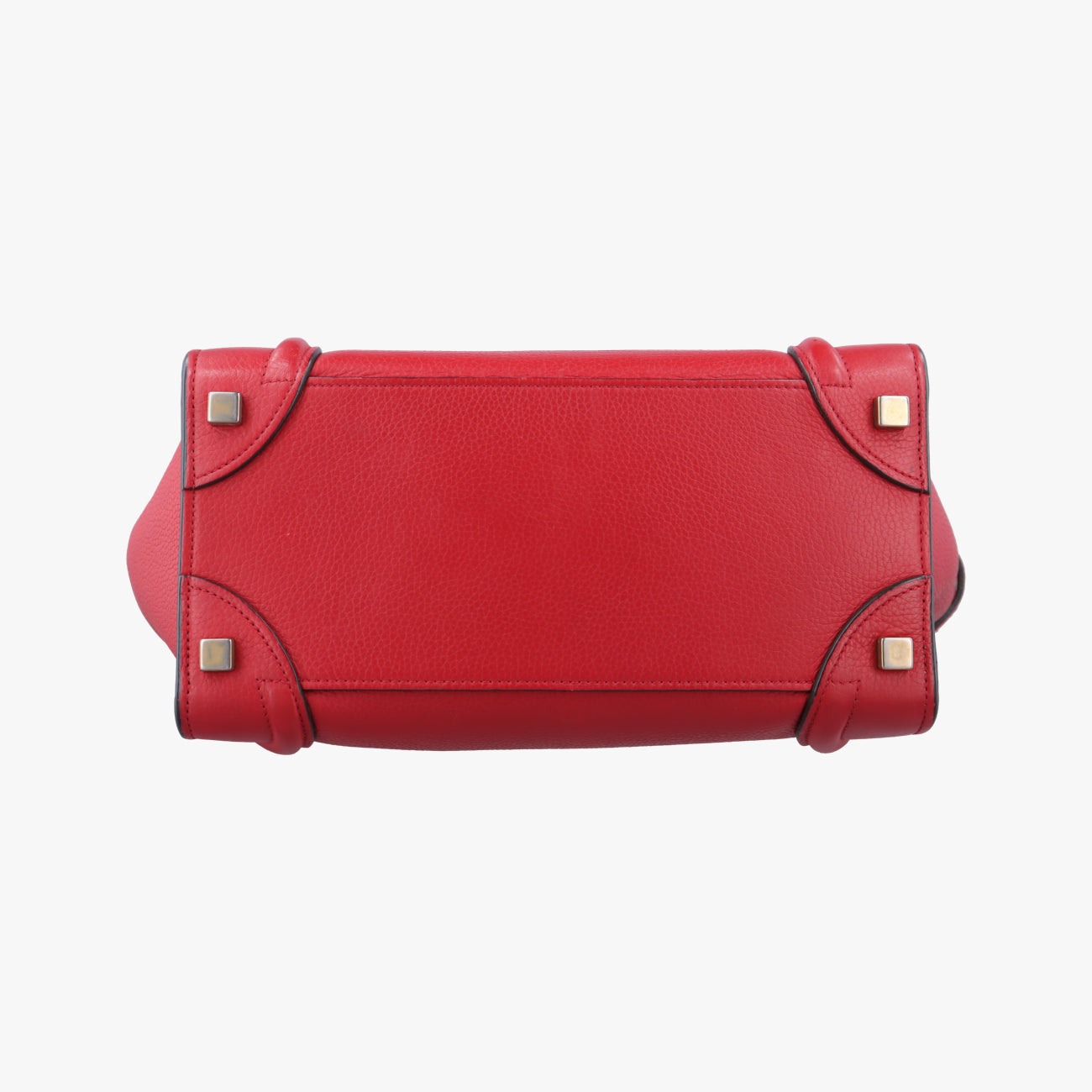 Luggage Micro shopper Red Leather U-AT-0124 U-CU-0124ラゲージマイクロショッパー レッド レザー U-AT-0124 U-CU-0124