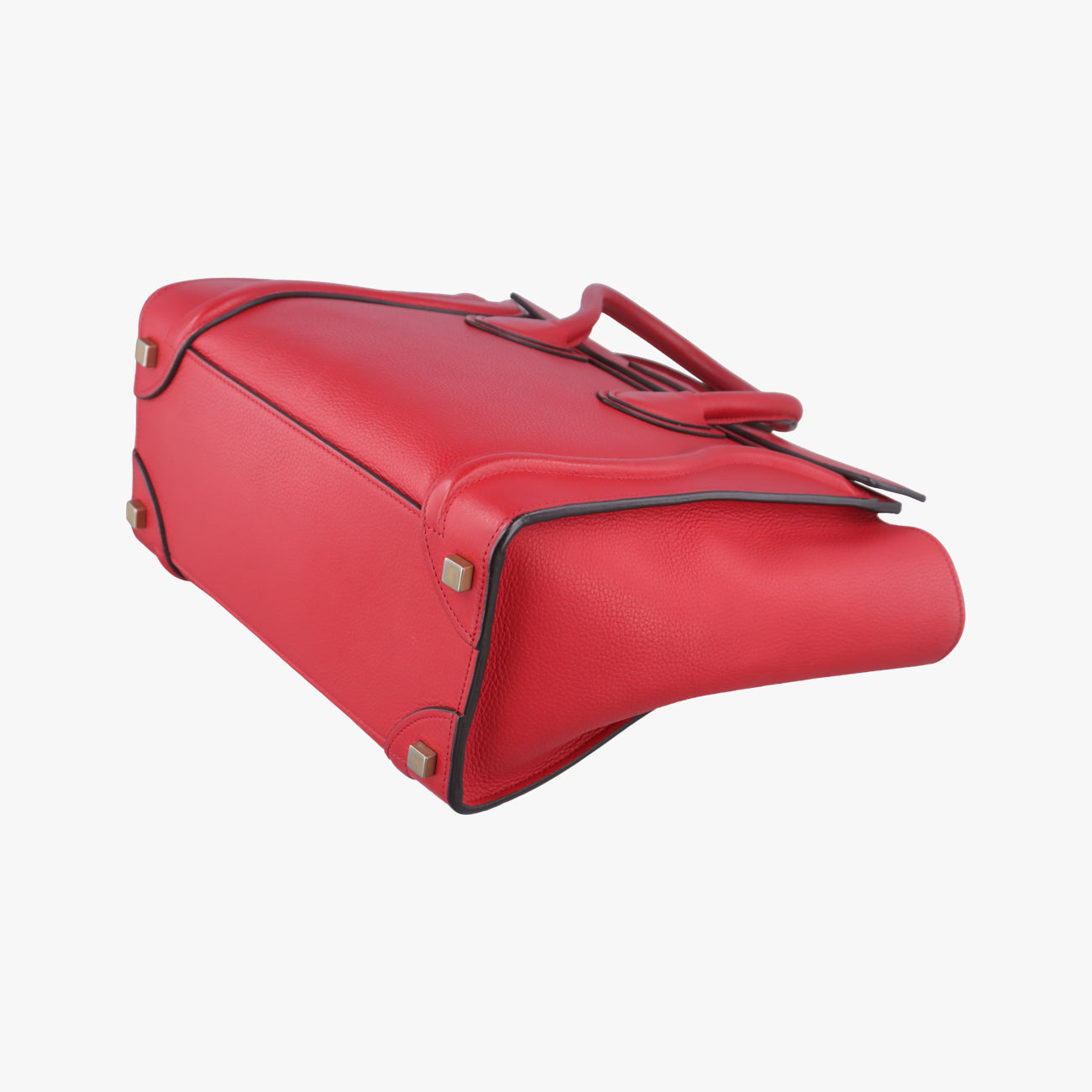Luggage Micro shopper Red Leather U-AT-0124 U-CU-0124ラゲージマイクロショッパー レッド レザー U-AT-0124 U-CU-0124