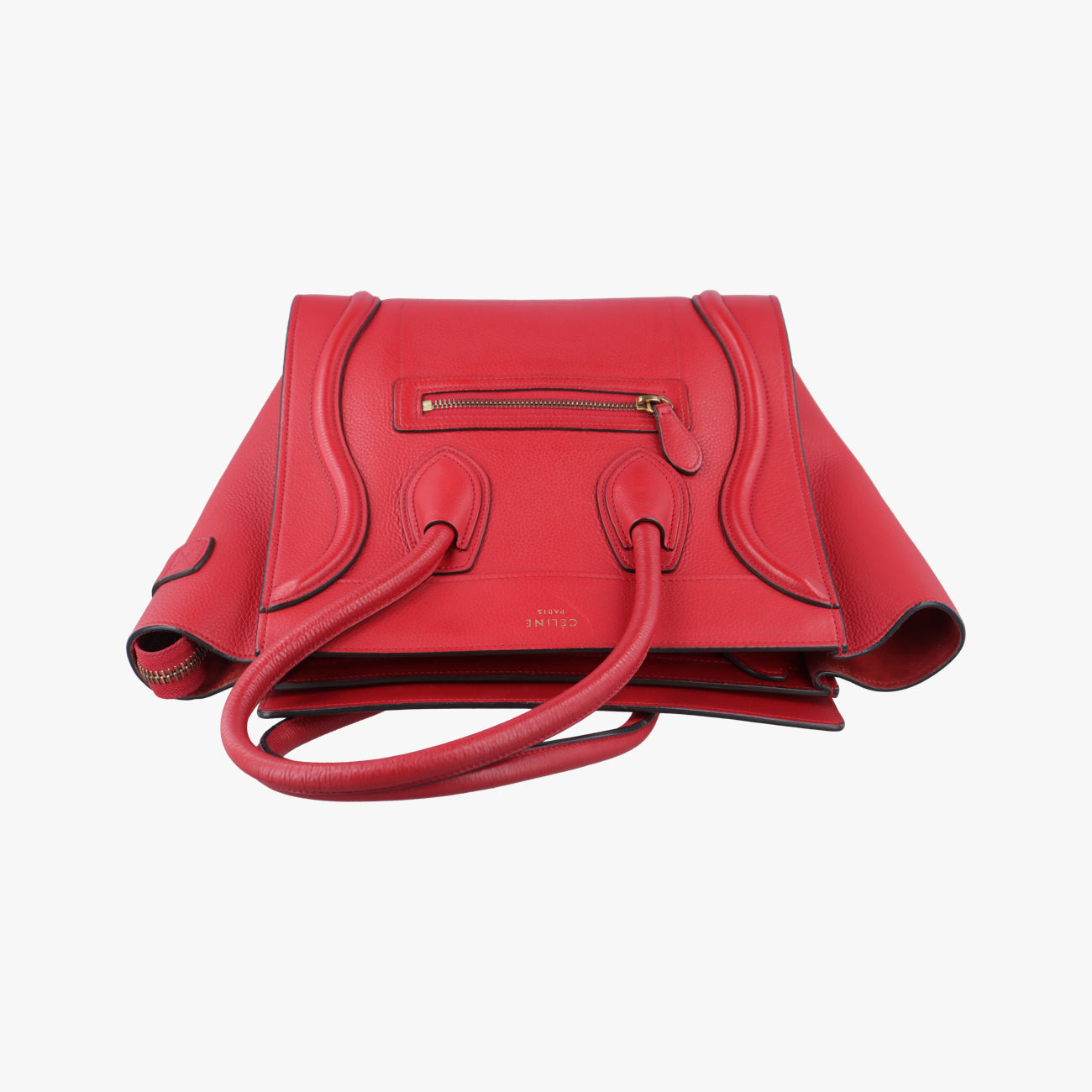 Luggage Micro shopper Red Leather U-AT-0124 U-CU-0124ラゲージマイクロショッパー レッド レザー U-AT-0124 U-CU-0124